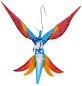 Preview: Hängevogel, Kolibri (blau-gelb-rot)